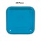 24 Count Turquoise Square Paper Dessert Plates Disposable for Party Supplies Baby Shower 7 Inch